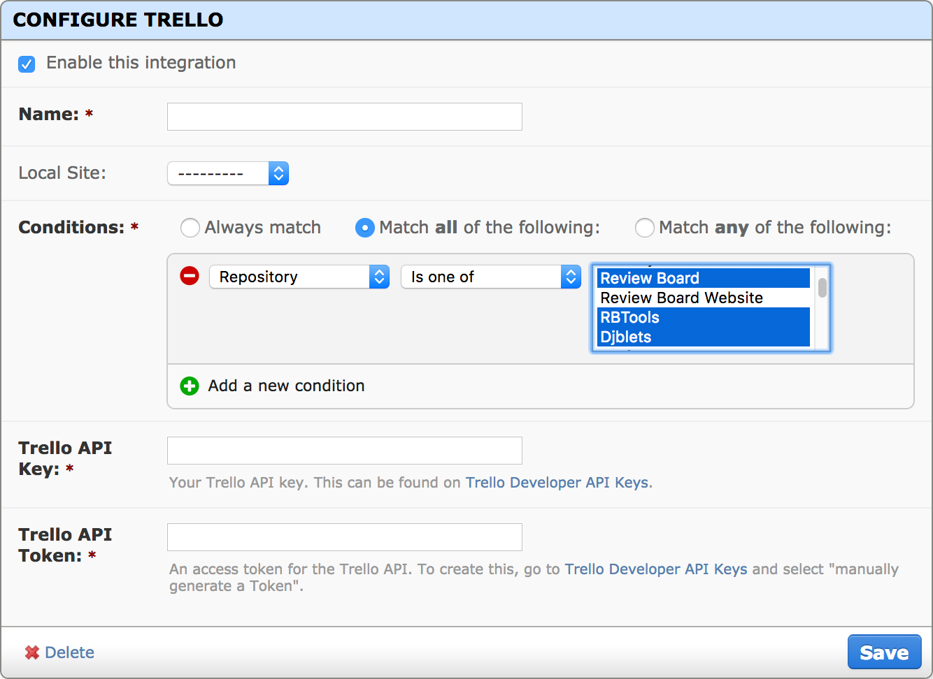 Trello App Key And Token - roblox trello api tutorial